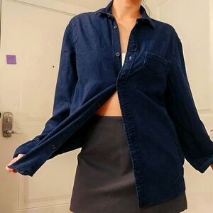 Soft denim shirt